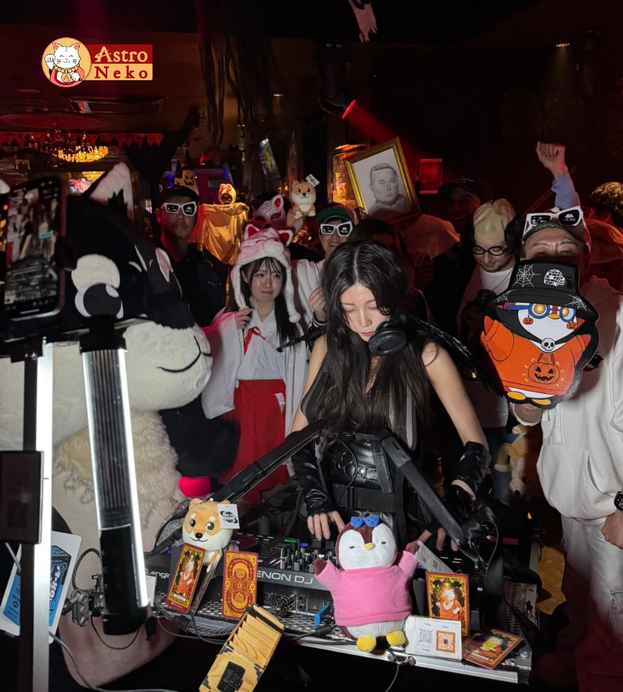 Night club party activation in Japan